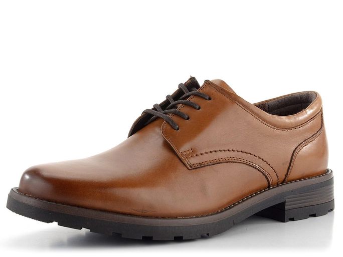 Ara pánské šněrovací polobotky Allesio Cognac 11-38701-09