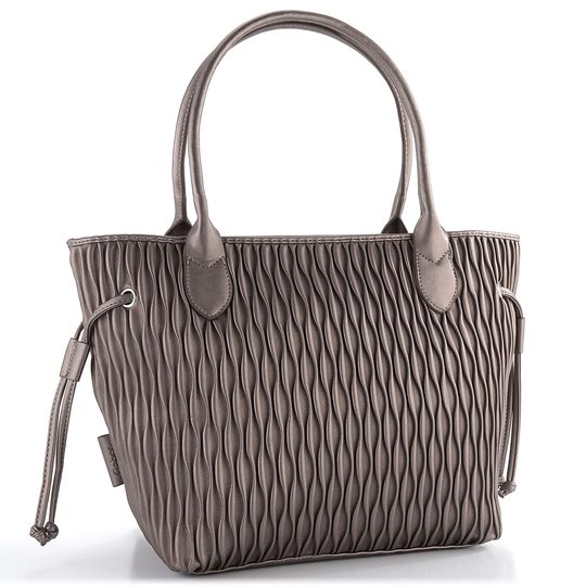 Gabor shopper kabelka Granada Wave Metallic Taupe 011245